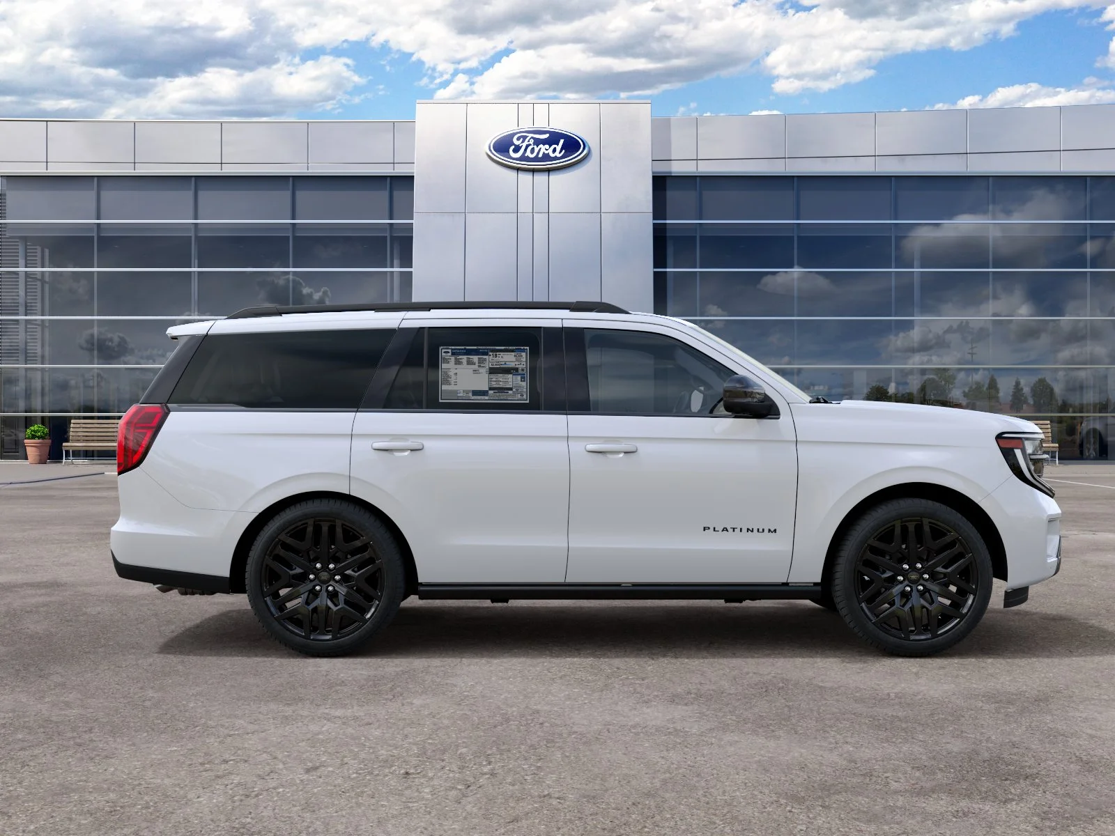 New 2027 Star White Metallic Tri-Coat Ford Platinum image 28