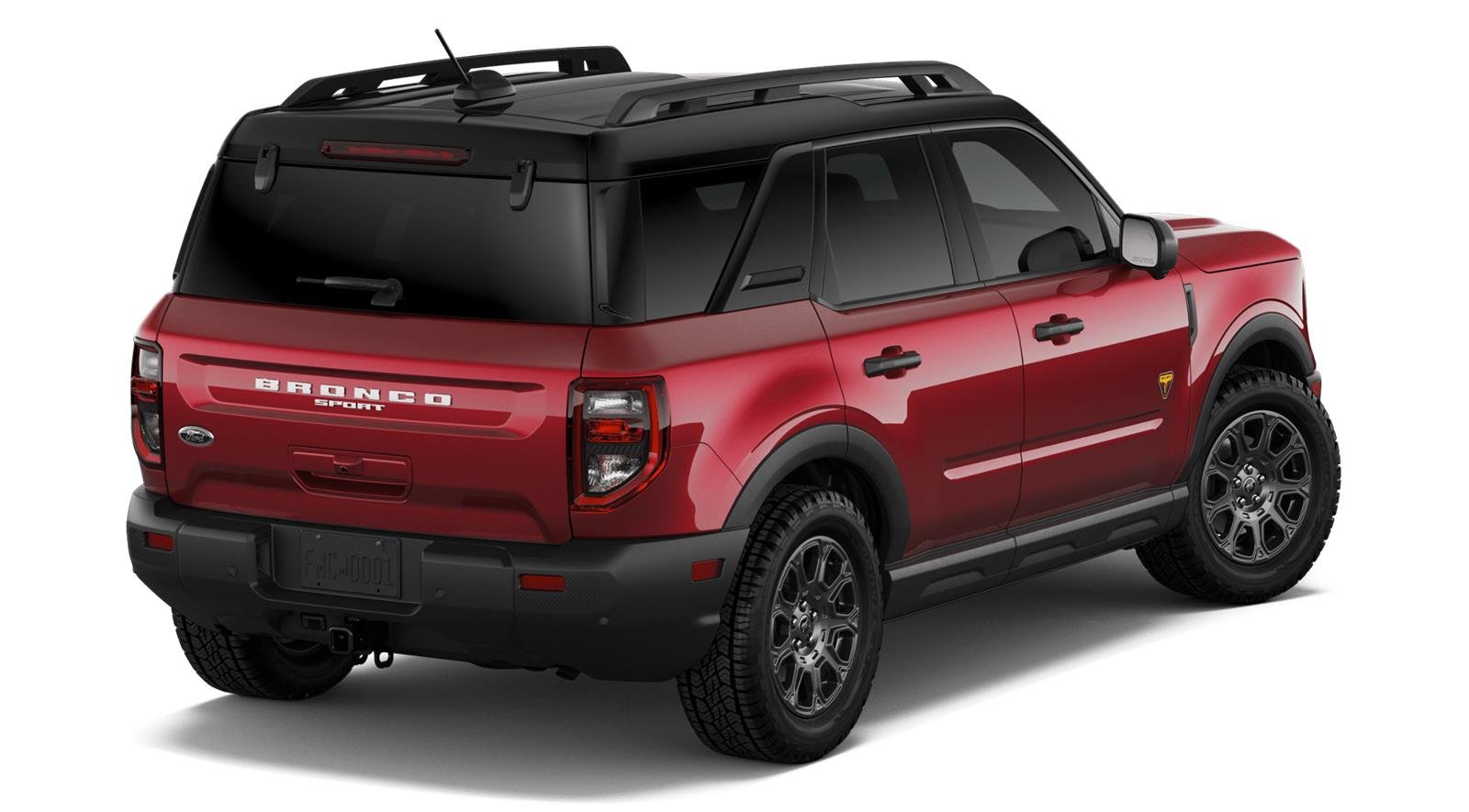 New 2026 Ruby Red Metallic Tinted Clearcoat Ford Badlands image 3
