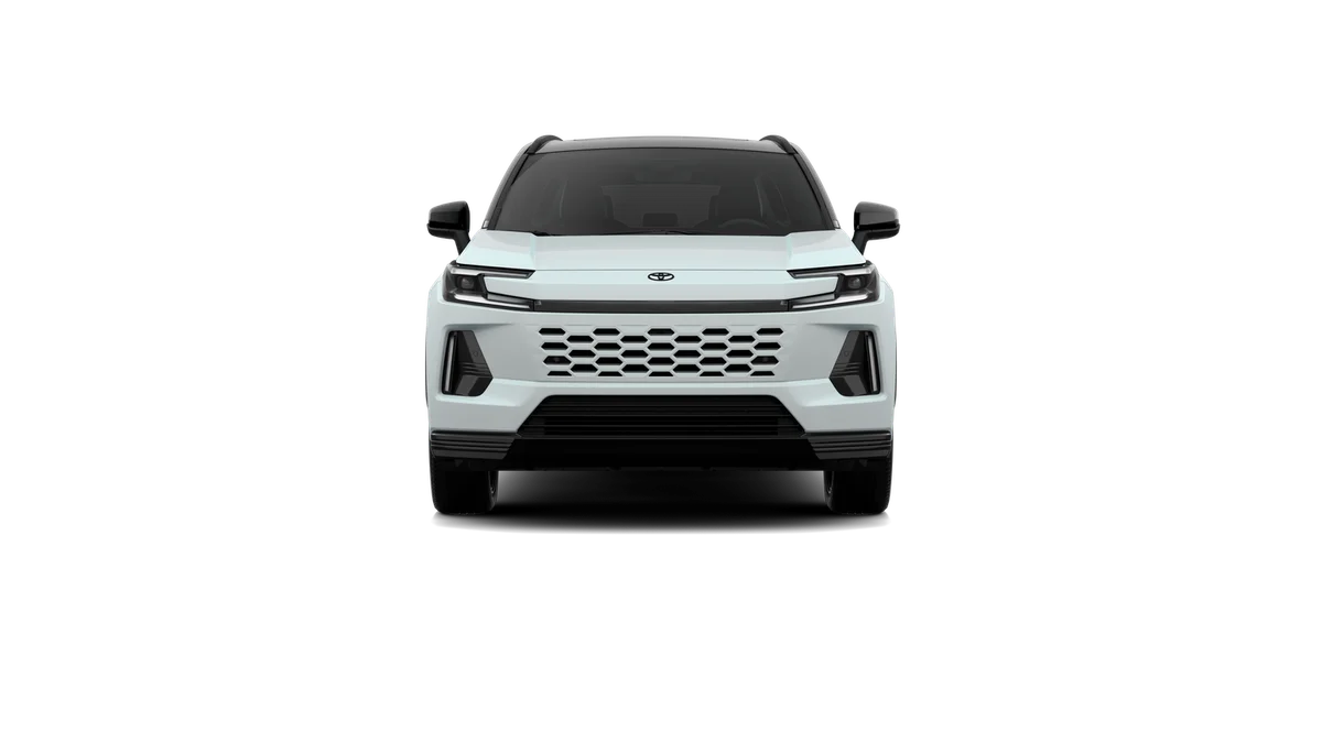 New 2026 Wind Chill Pearl with Midnight Black Metallic roof Toyota XSE image 17