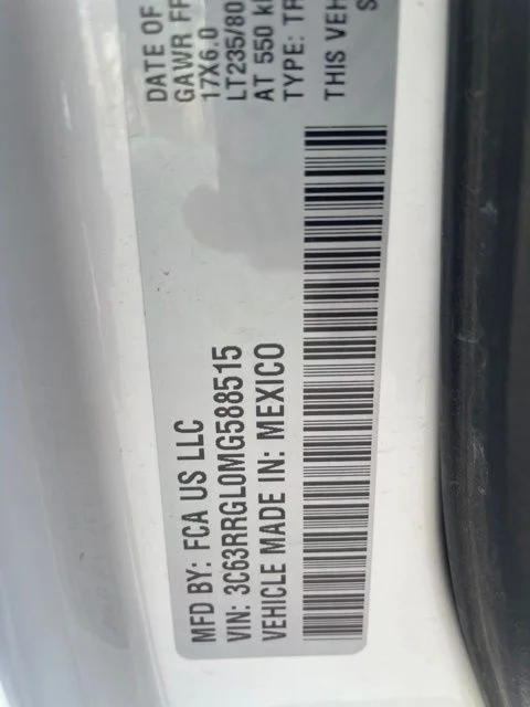 Used 2021 White Ram Tradesman image 17