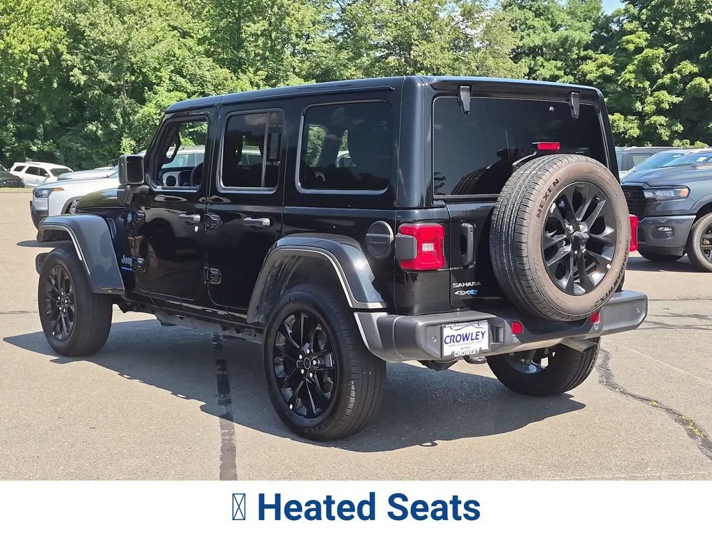 Certified Used 2025 Black Jeep Sahara 4xe image 10