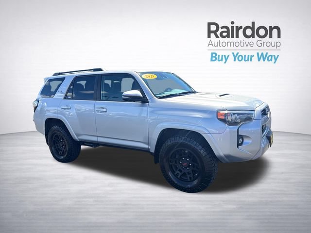 Used 2021 Classic Silver Metallic Toyota TRD Off Road Premium image 1