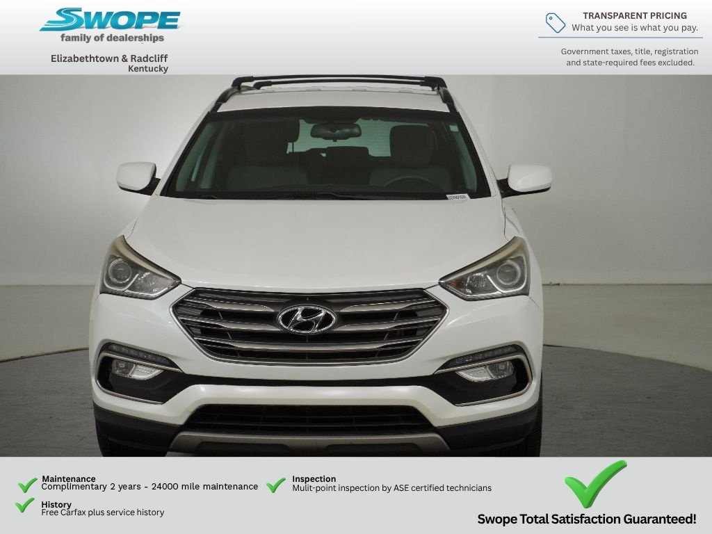 Used 2017 Frost White Pearl Hyundai 2.4L image 8