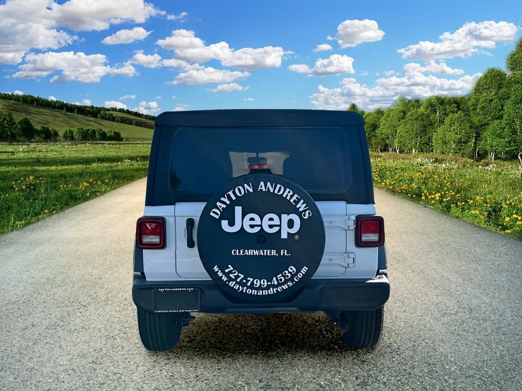 New 2026 Bright White Clear-Coat Exterior Paint Jeep Sport image 5