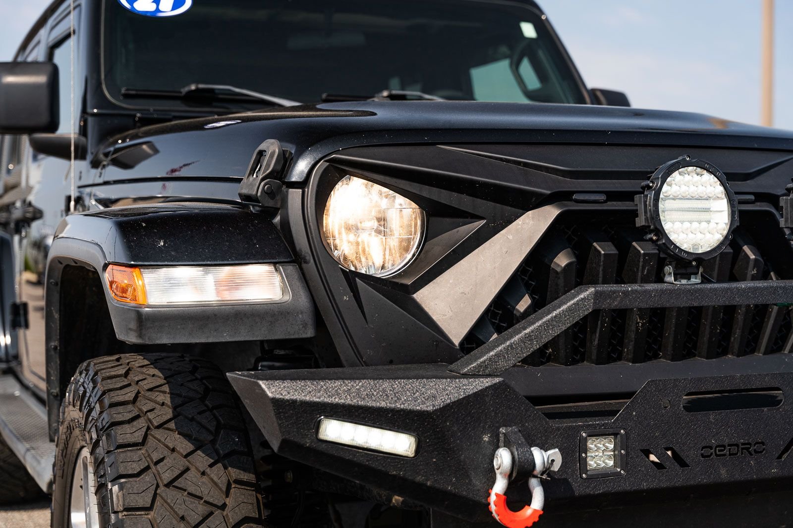 Certified Used 2021 Black Jeep Unlimited Sahara image 10