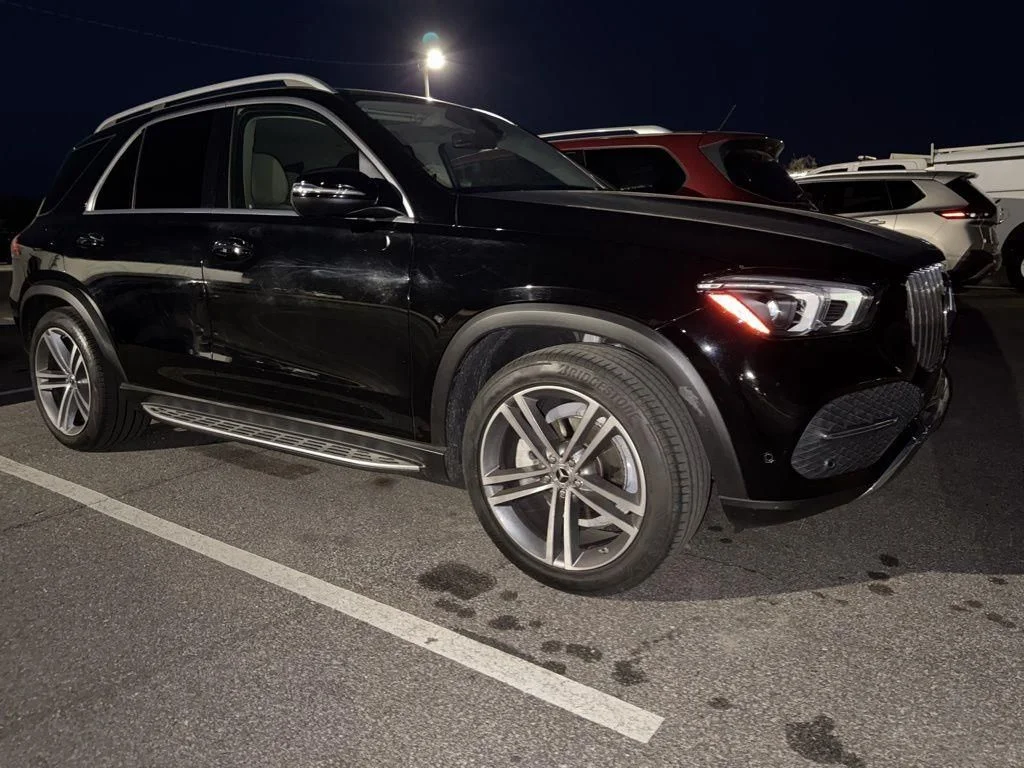 Used 2021 Black Mercedes-Benz GLE 350 image 4