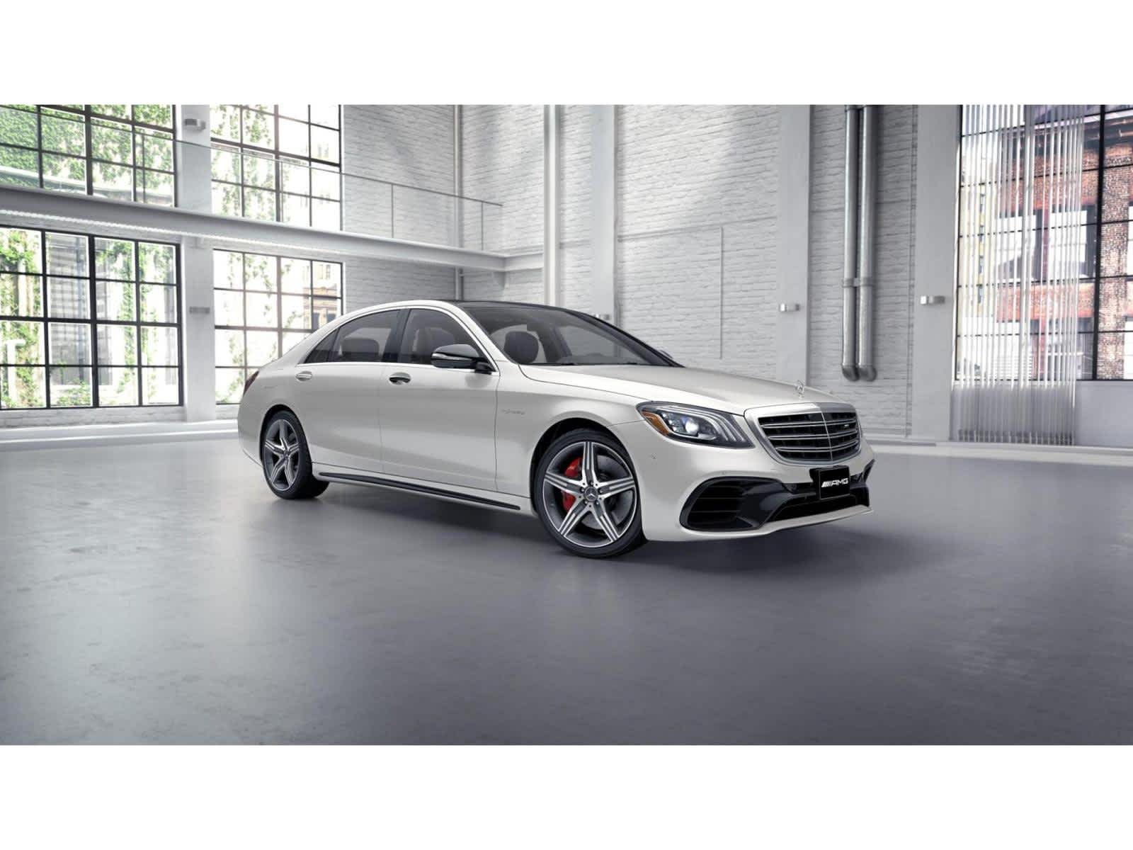 Used 2019 designo Diamond White Mercedes-Benz AMG® S 63 image 12