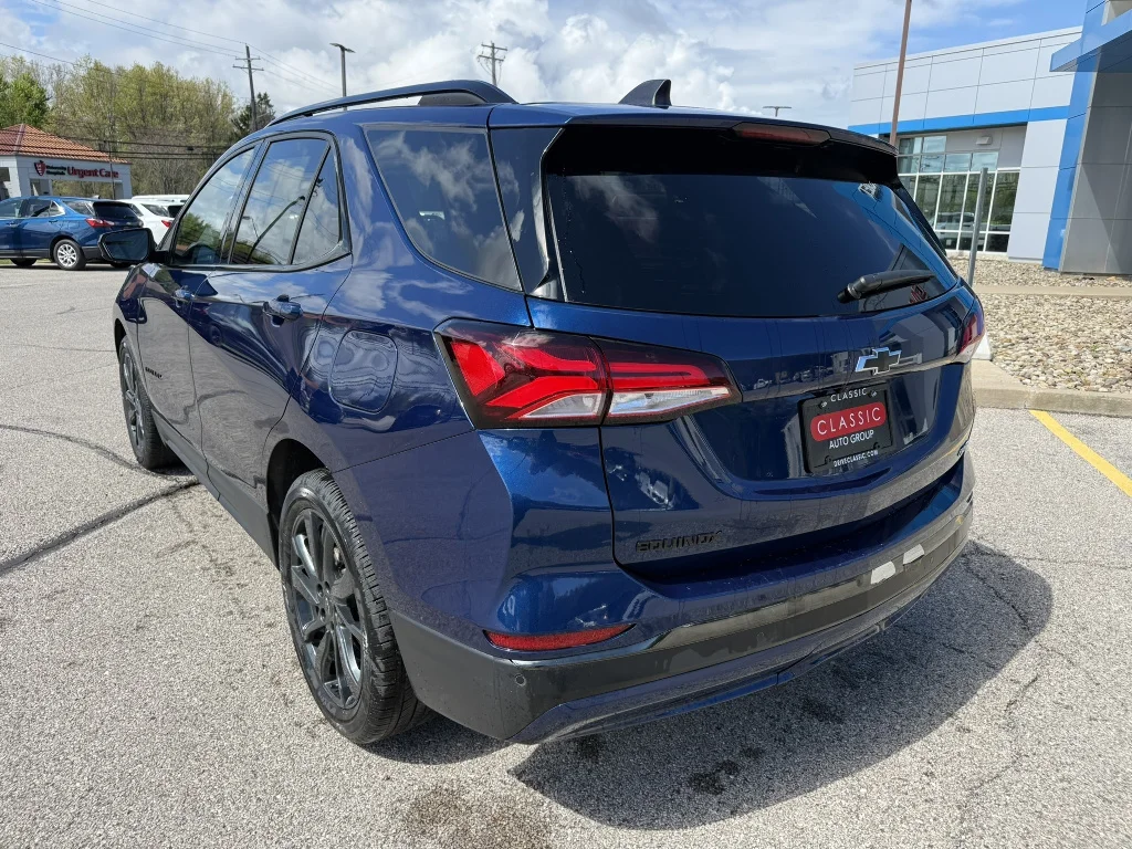 Certified Used 2023 Blue Glow Metallic Chevrolet RS image 4