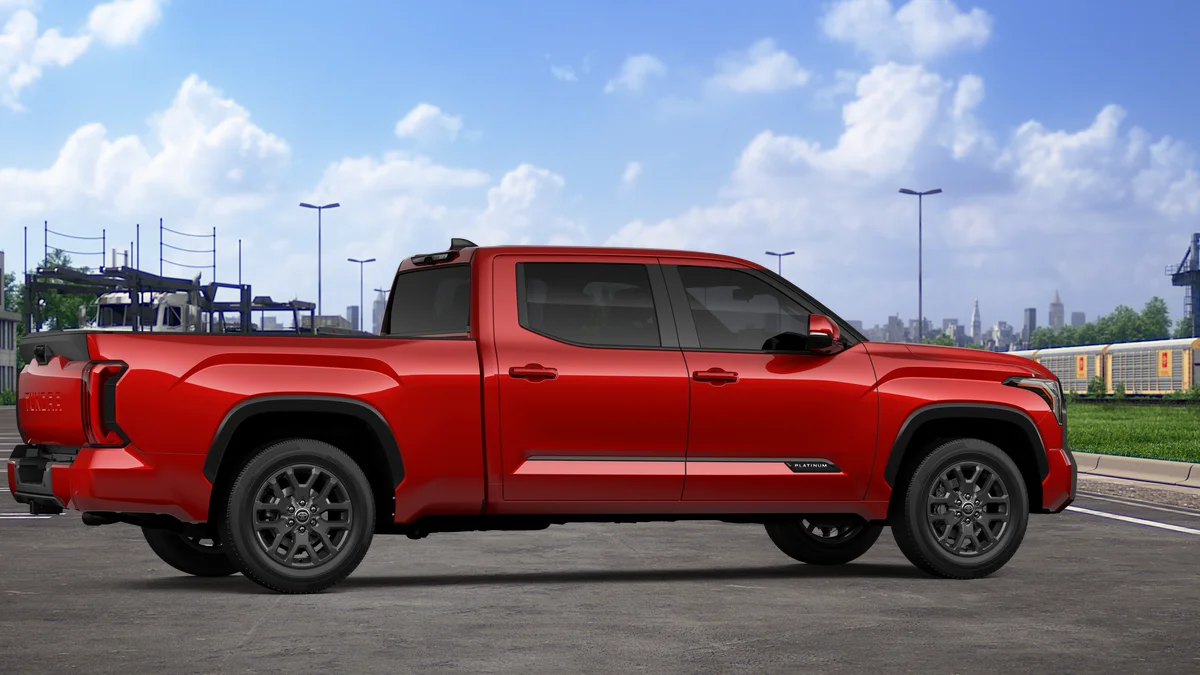 New 2026 Supersonic Red Toyota Platinum image 11
