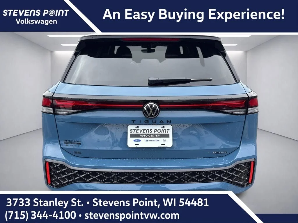 New 2026 Monterey Blue with Deep Black Roof Volkswagen 2.0T SE R-Line Black image 4