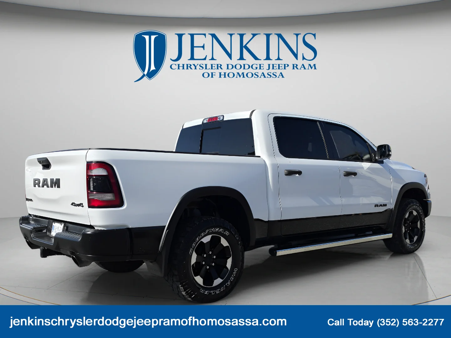 Used 2023 Bright White Clearcoat Ram Rebel image 4