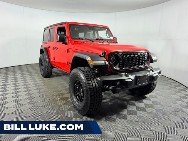 Used 2024 Red Jeep Willys image 1