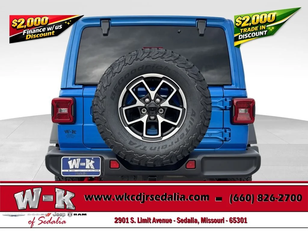 New 2026 Blue Jeep Rubicon image 5