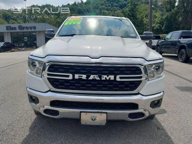 Used 2022 Bright White Clearcoat Ram Big Horn image 4