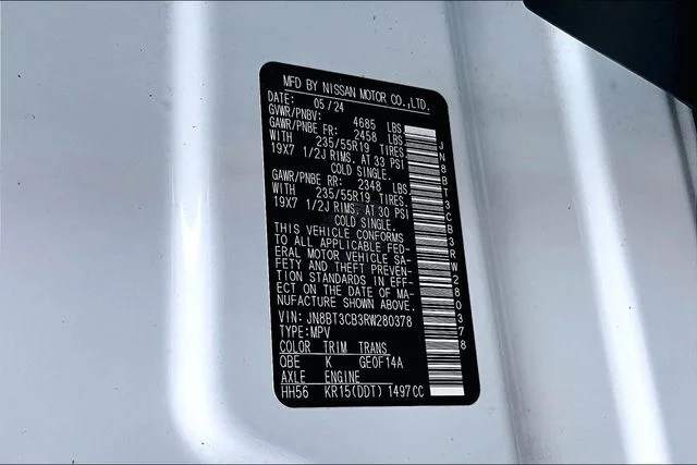 Certified Used 2024 White Nissan SL image 16