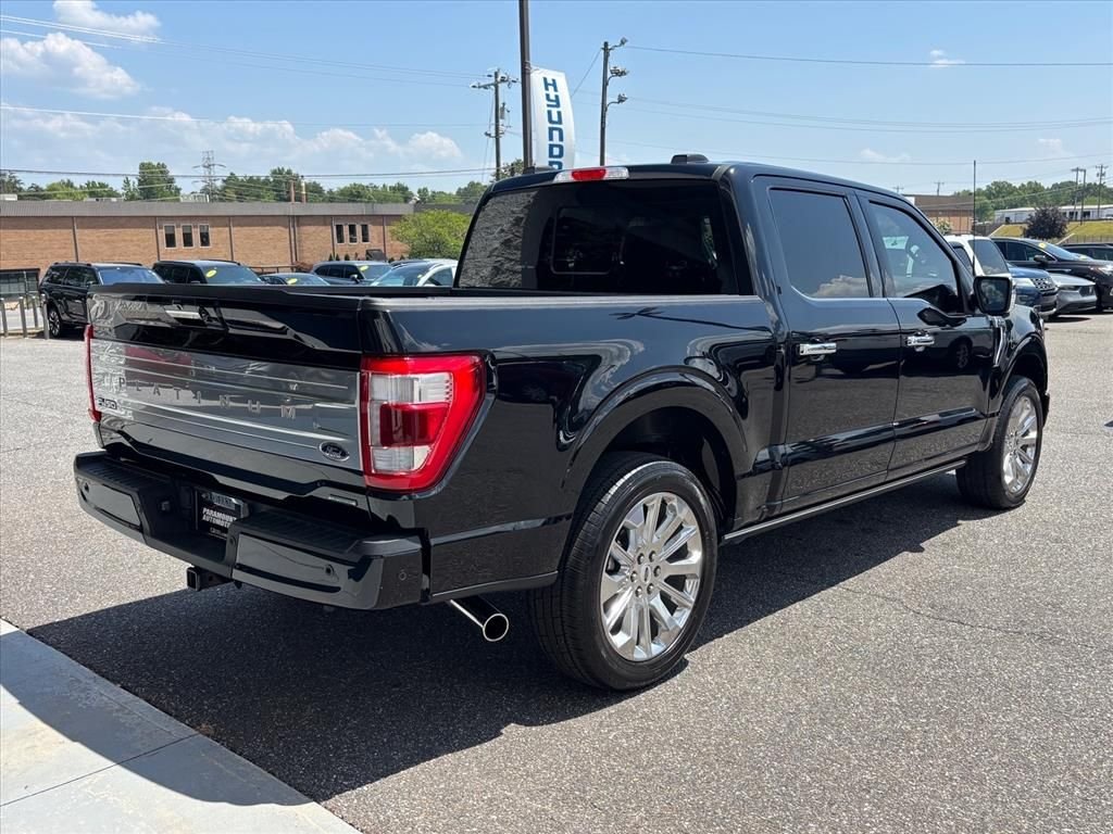 Used 2023 Black Metallic Ford Platinum image 26