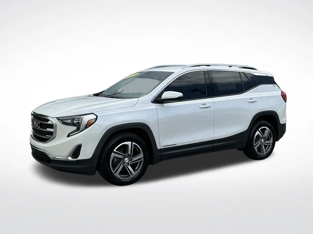 Used 2021 White GMC SLT image 2