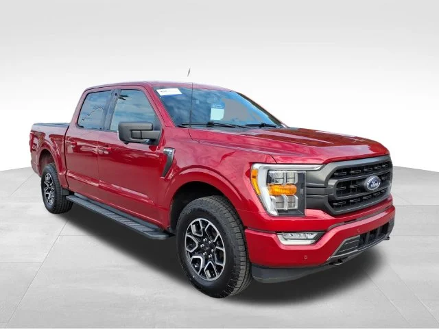 Used 2021 Red Ford XLT image 14