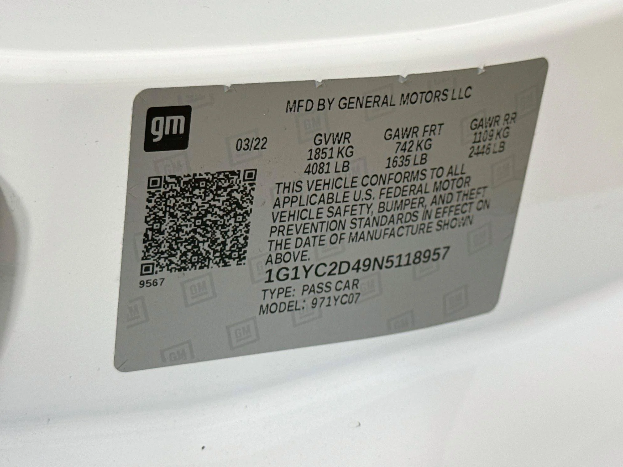 Used 2022 Arctic White Chevrolet 3LT image 32