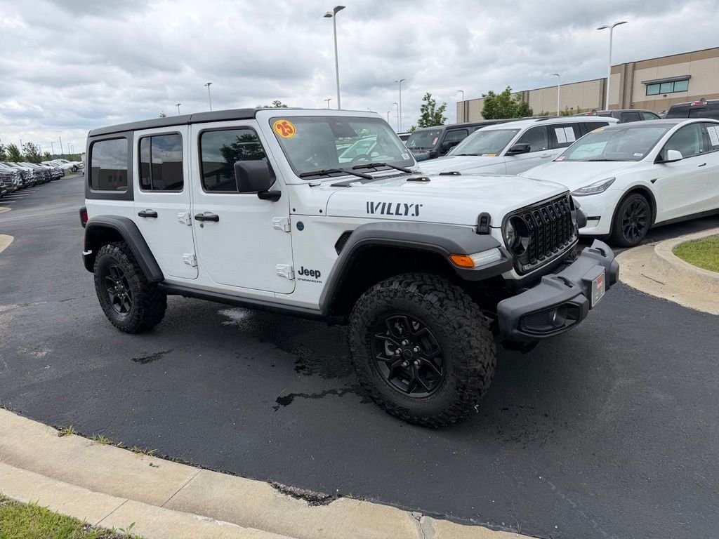Used 2025 White/off-white Jeep Willys 4xe image 8