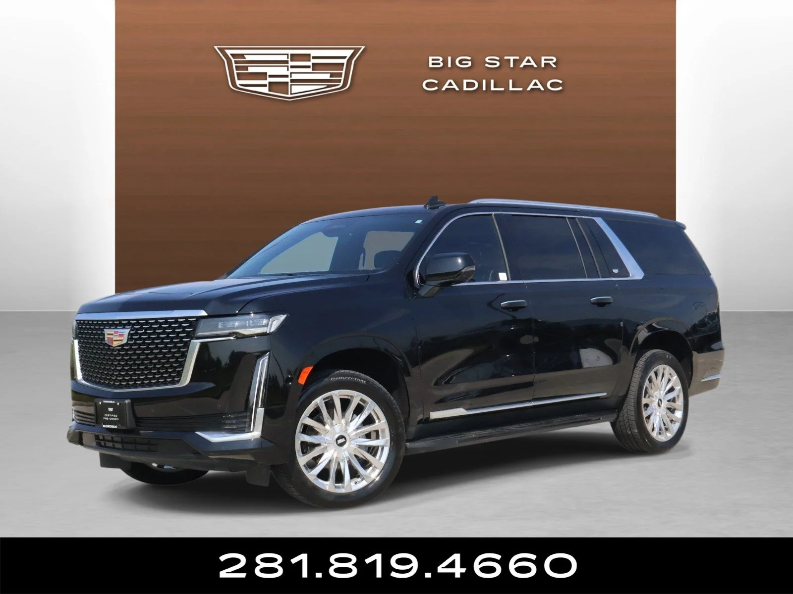 Used 2024 Black Raven Cadillac Premium Luxury image 1
