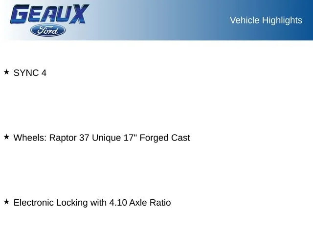 Used 2026 Avalanche Ford Raptor image 18