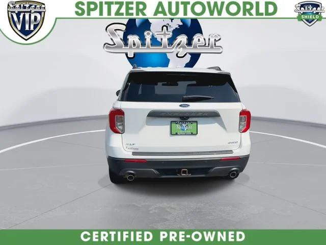Certified Used 2023 White Metallic Ford XLT image 8