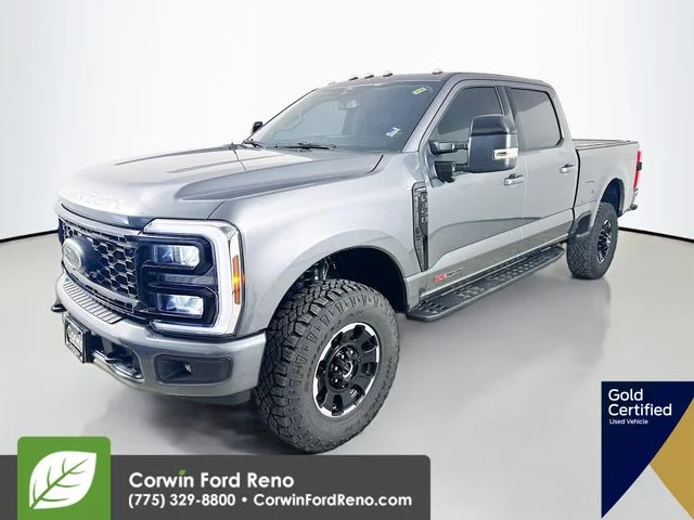 Certified Used 2025 Carbonized Gray Metallic Ford Lariat image 4