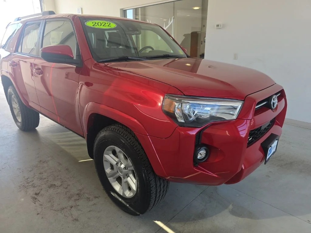 Used 2022 Barcelona Red Metallic Toyota SR5 image 1