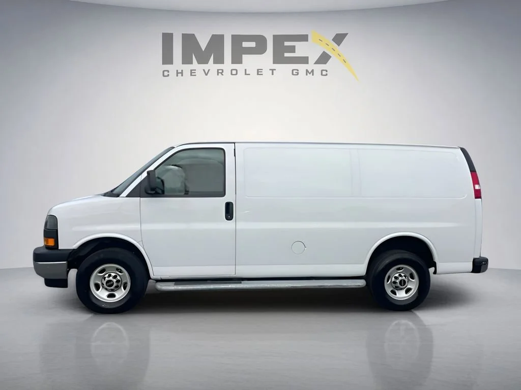 Used 2023 Summit White GMC Work Van image 2