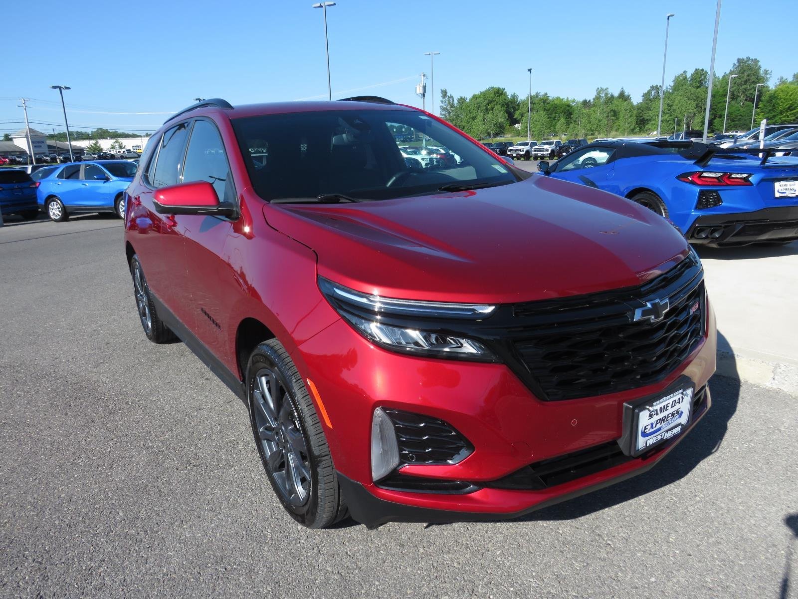 Used 2024 Radiant Red Chevrolet RS image 2