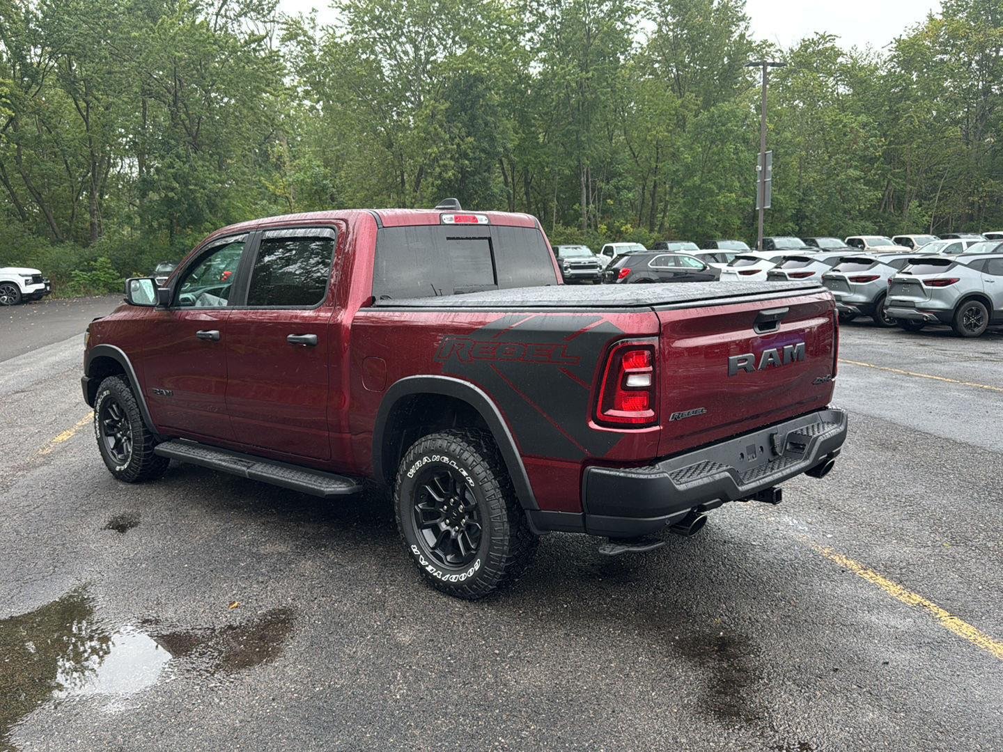 Used 2025 Delmonico Red Pearlcoat Ram Rebel image 7