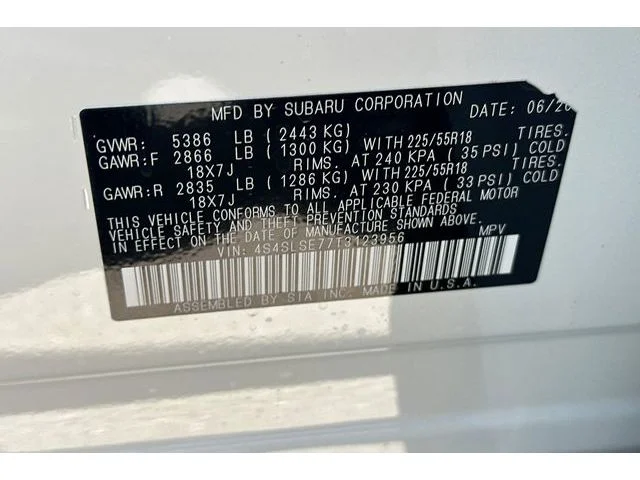 New 2026 CRYSTAL WHITE PEARL Subaru Premium Hybrid image 25