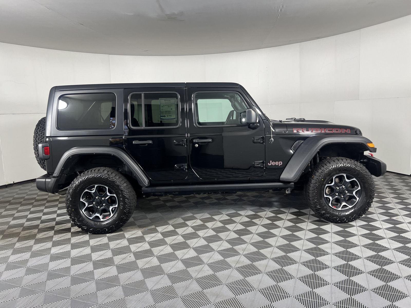 Used 2023 Black Clearcoat Jeep Rubicon image 5