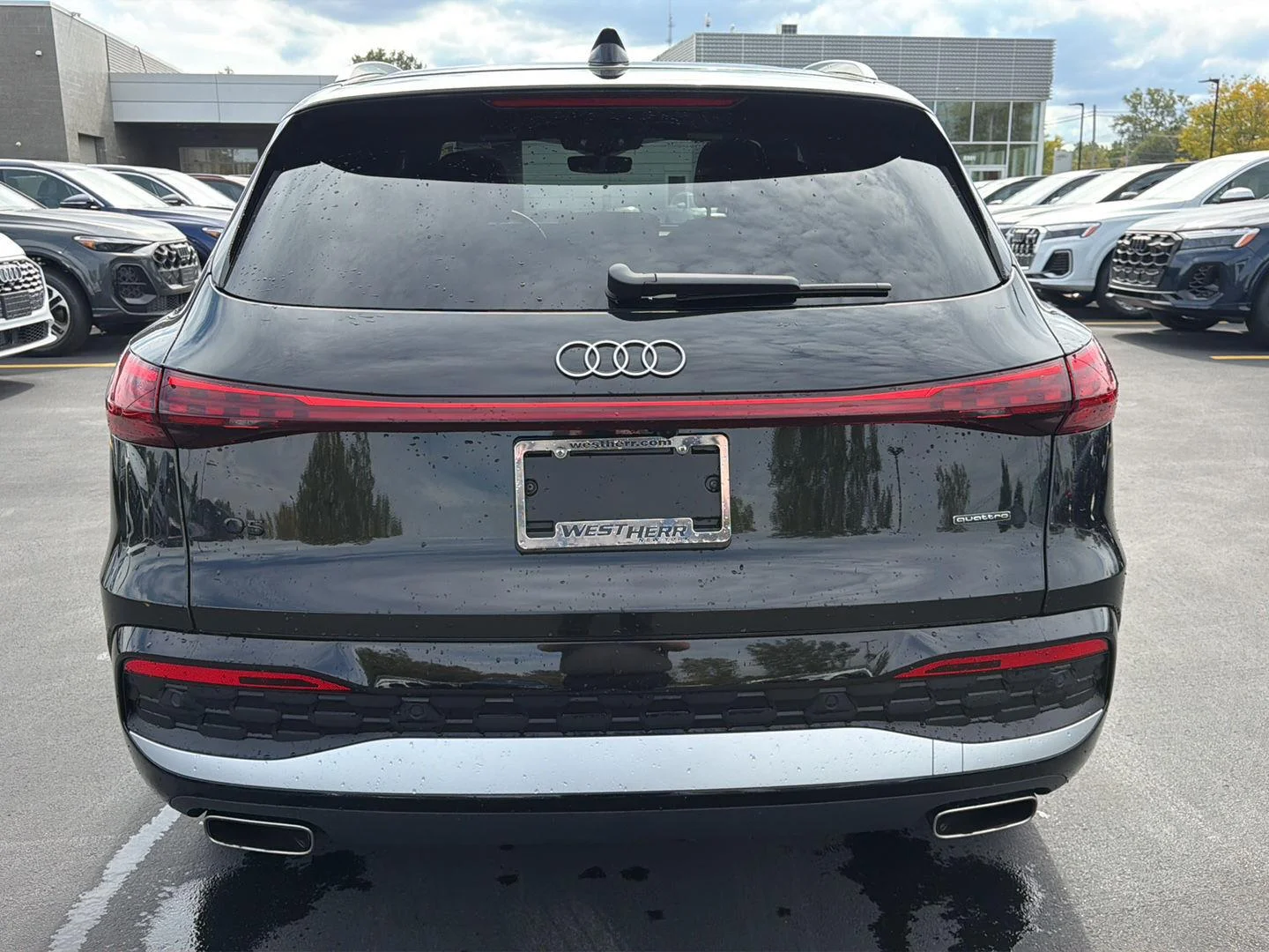 Used 2025 Mythos Black Metallic Audi Premium Plus image 4