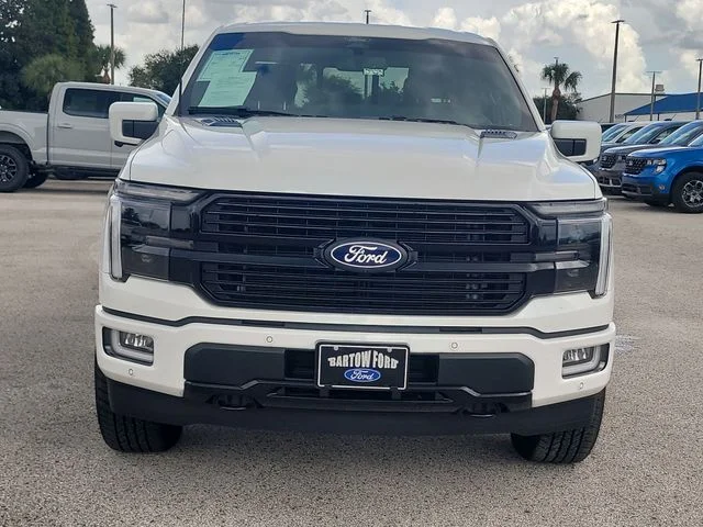 New 2026 White Metallic Ford Platinum image 3