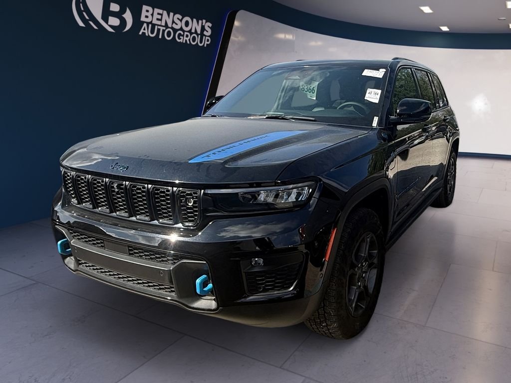 Used 2024 Black Jeep Trailhawk 4xe image 1
