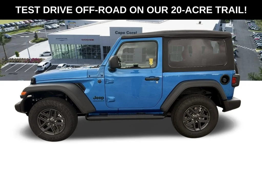 New 2026 Hydro Blue Pearl-Coat Exterior Paint Jeep Sport image 8