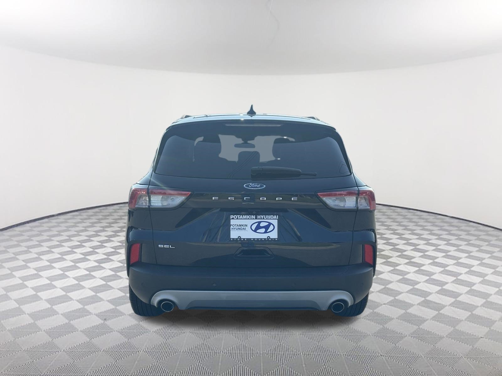 Used 2021 Blue Metallic Ford SEL image 6