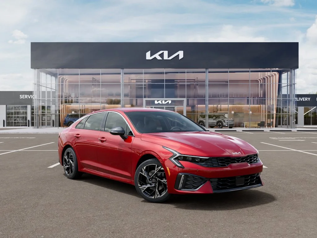 New 2026 Runway Red Kia GT-Line AWD image 8