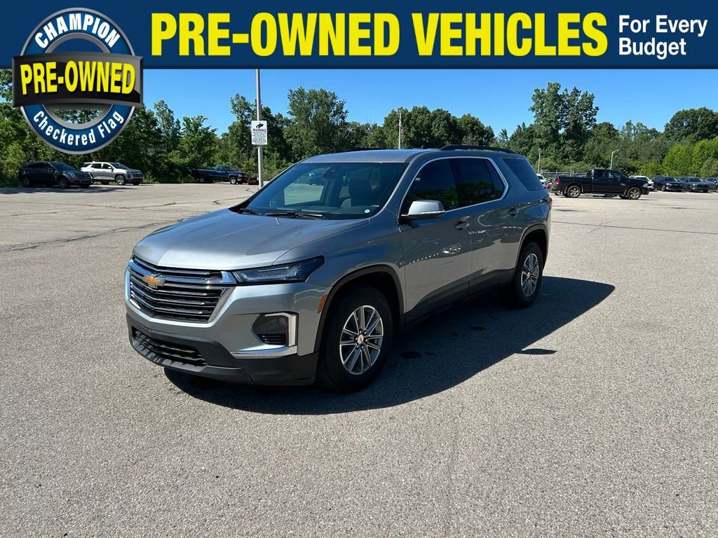 Used 2023 Sterling Gray Metallic Chevrolet LT Cloth image 1