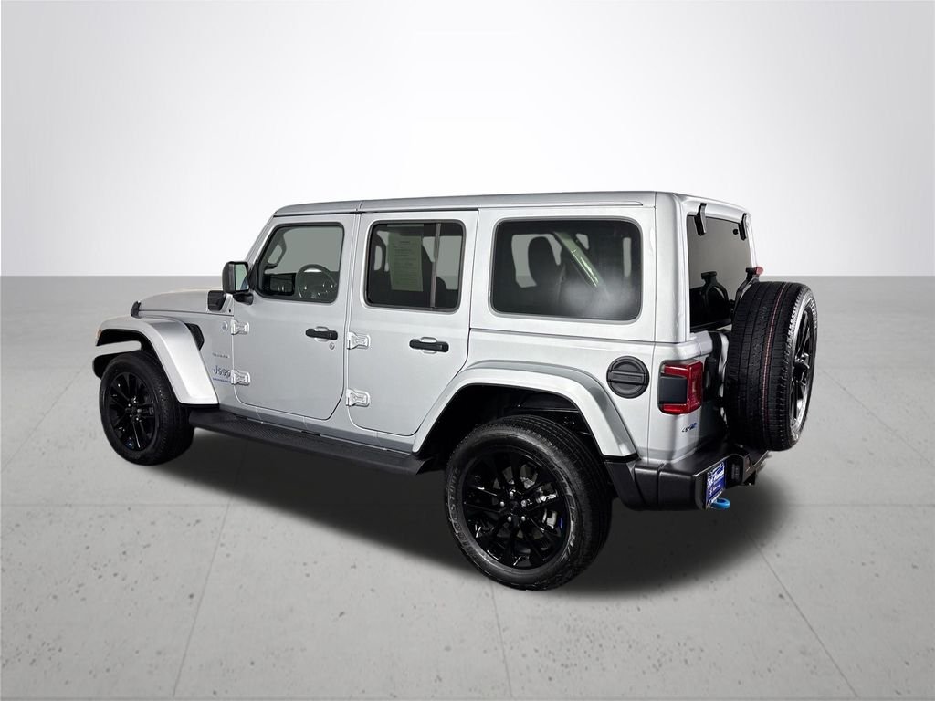 Used 2023 Silver Jeep Sahara 4xe image 8