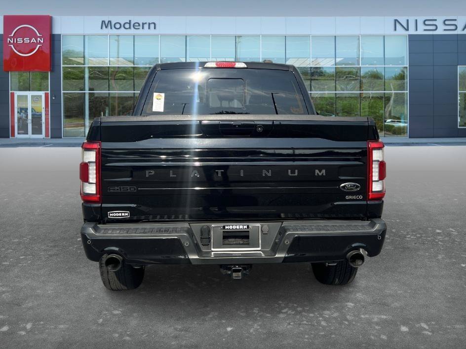 Used 2023 Black Metallic Ford Platinum image 6