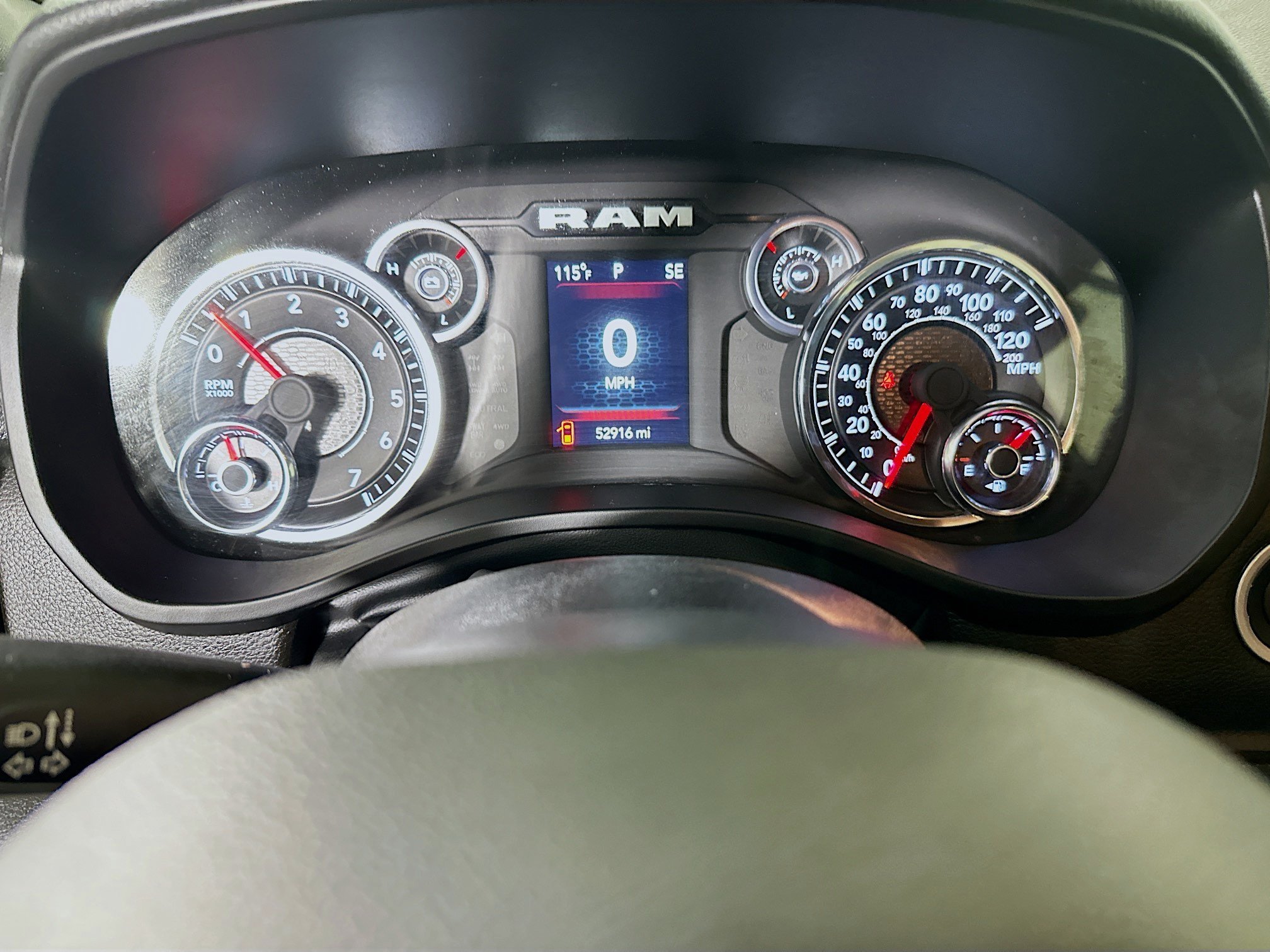 Used 2024 Patriot Blue Pearlcoat Ram Tradesman image 19