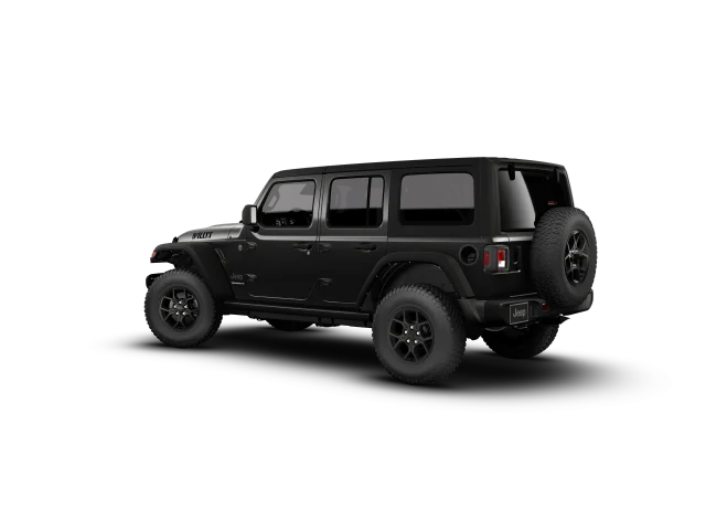 New 2026 Black Clear-Coat Exterior Paint Jeep Willys image 4