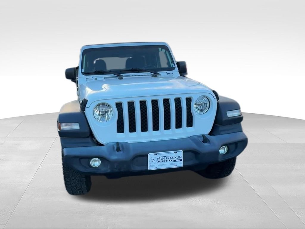 Used 2019 White Jeep Unlimited Sport S image 3