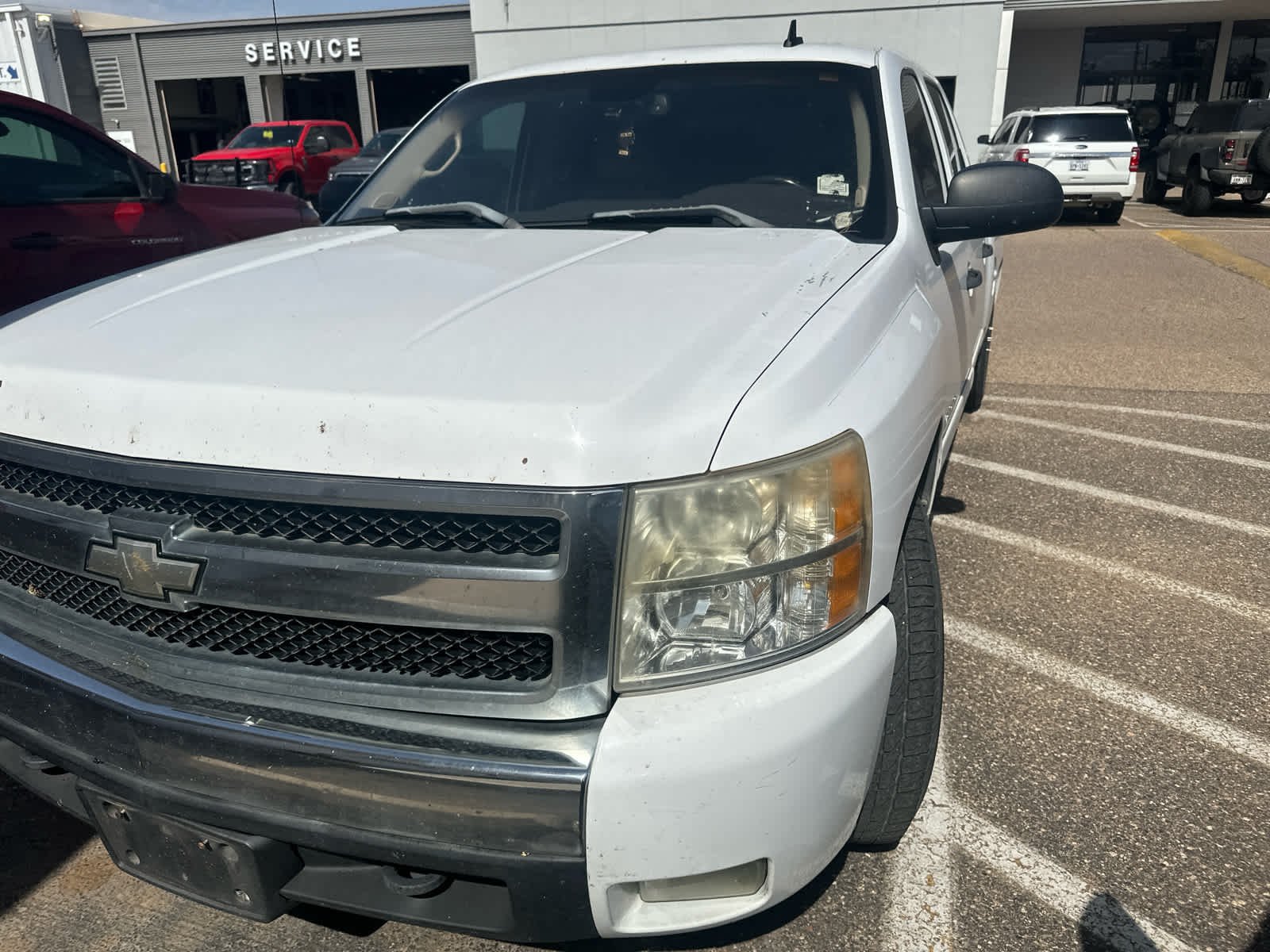 Used 2007 Chevrolet Silverado 1500 2LT with VIN 2GCEC13J471528310 for sale in Lubbock, TX