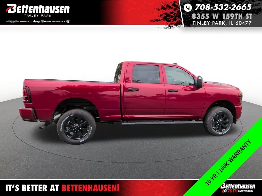 New 2026 Molten Red Pearl-Coat Exterior Paint RAM Black Express image 6