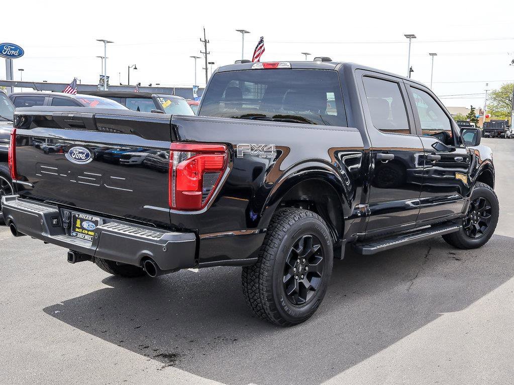 Used 2024 Agate Black Metallic Ford STX image 10