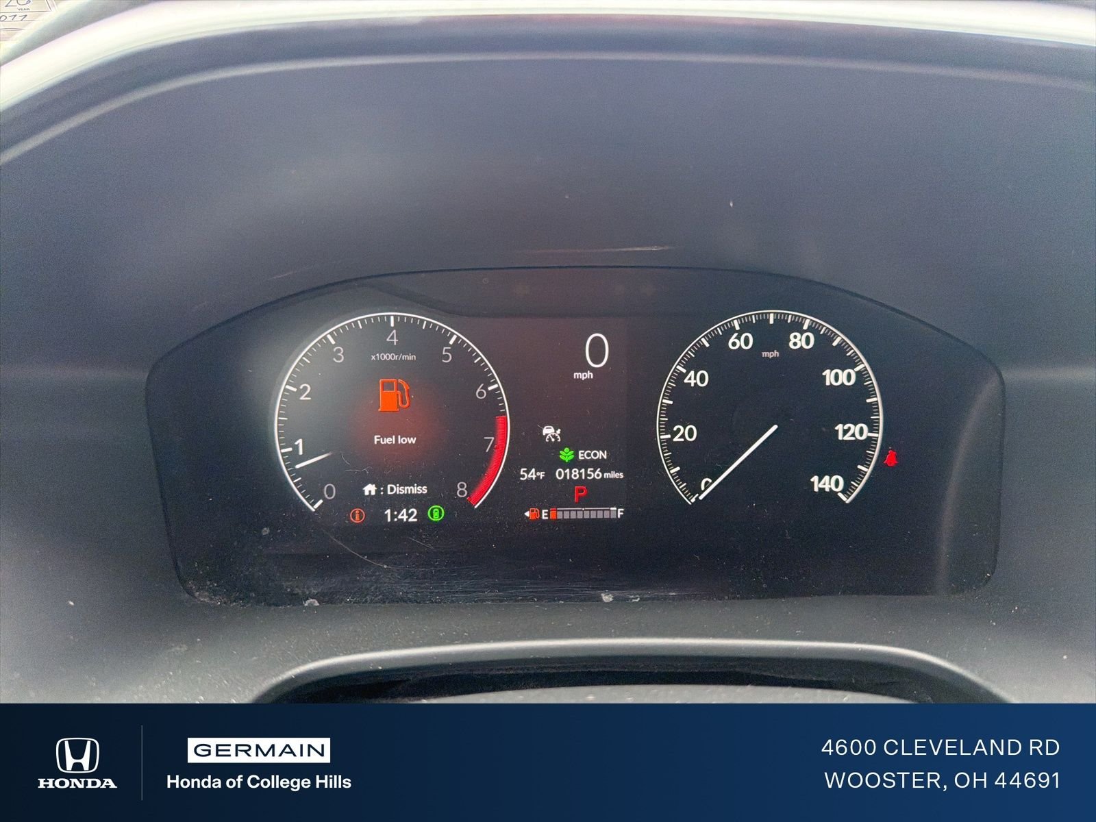 Certified Used 2023 Canyon River Blue Metallic Honda LX image 15